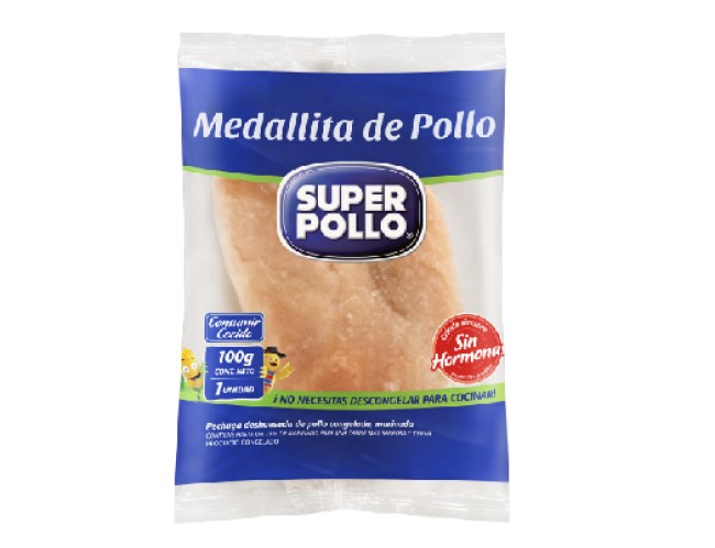 medallita de pollo